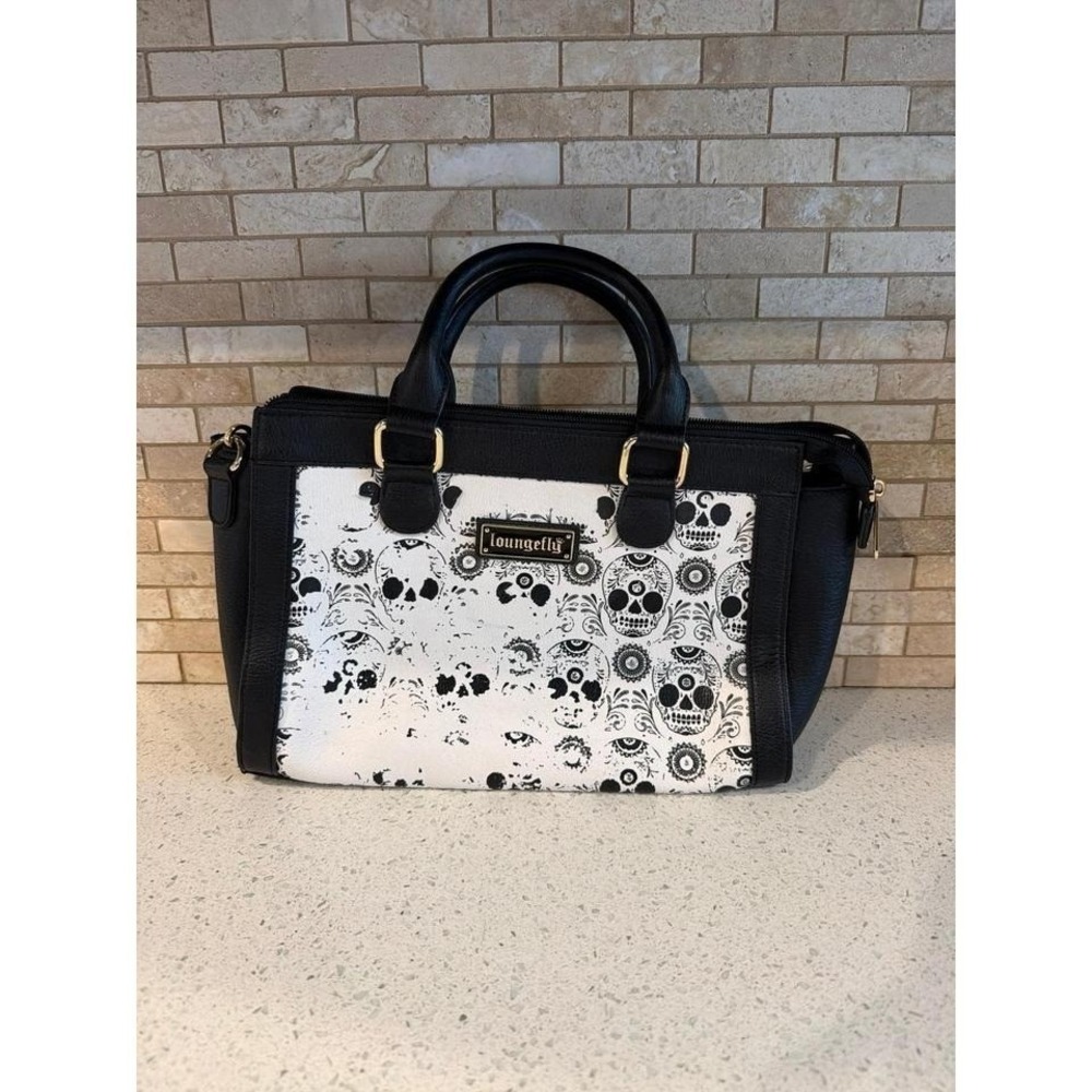 Loungefly‎ Sugar Skull Duffle Crossbody Bag